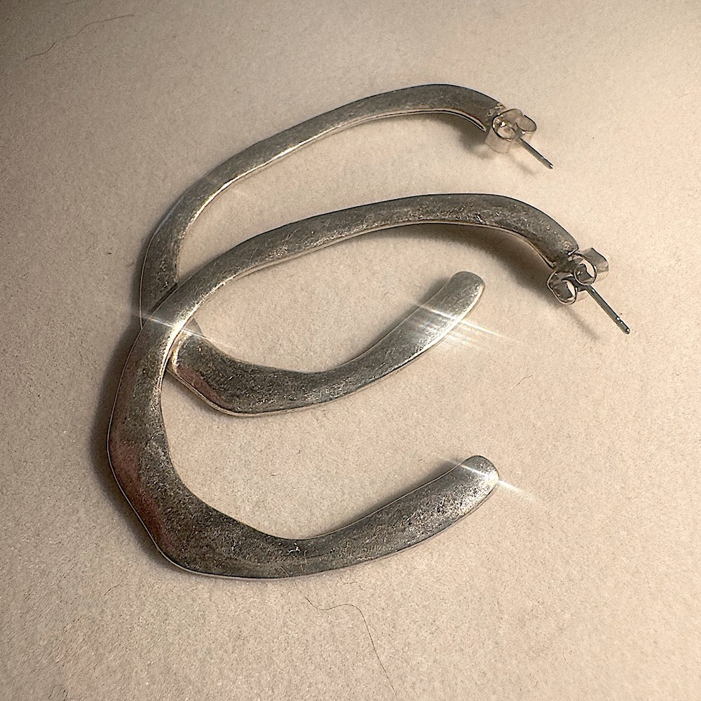 Sterling Silver Hoop Earrings